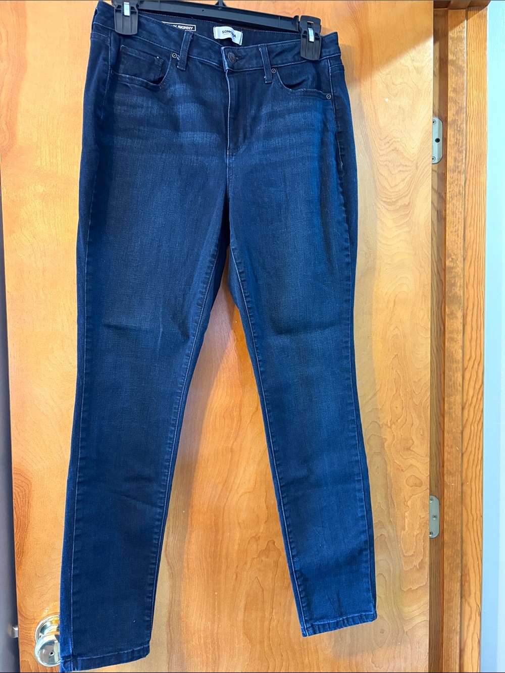 Sonoma dark denim Curvy Skinny Stretch Jeans 12
